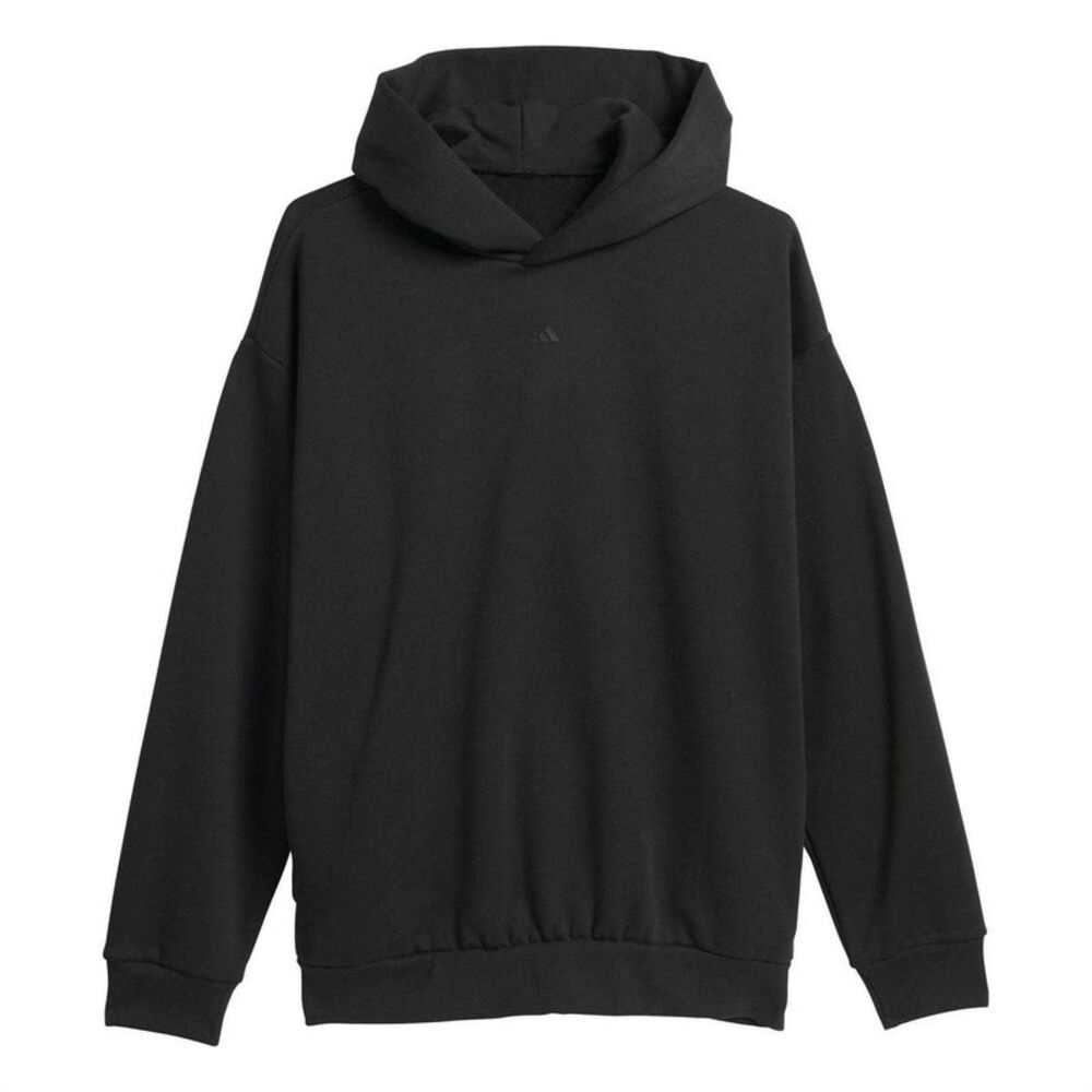 Adidas Unisex Adult Relaxed Fit Basketball Hoodie / Black